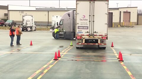 Truck driver shortage leads to many signing up for their CDL