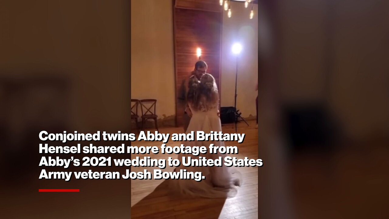 Conjoined twins Abby and Brittany Hensel share new wedding dance footage