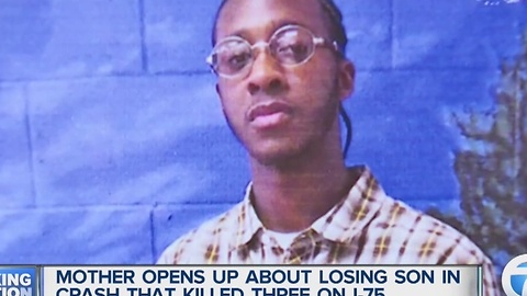Mom opens up about losing son in crash that killed three on I-75