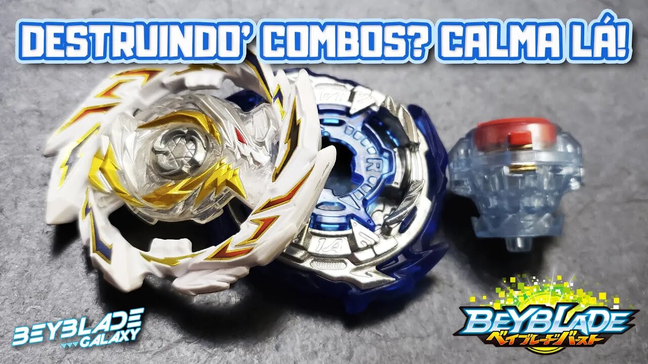 Testando 032 - FIRST DIABOLOS .Ds' 1A contra 3 combos - Beyblade Burst ベイブレードバースト