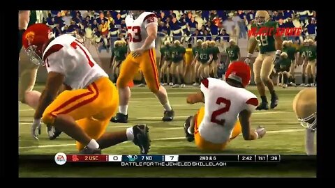 NCAA Football 10 Notre Dame Dynasty Year 1 Ranked #2 USC Vs #7 Notre Dame Week 7(6 Was BYE)BIG GAME😳