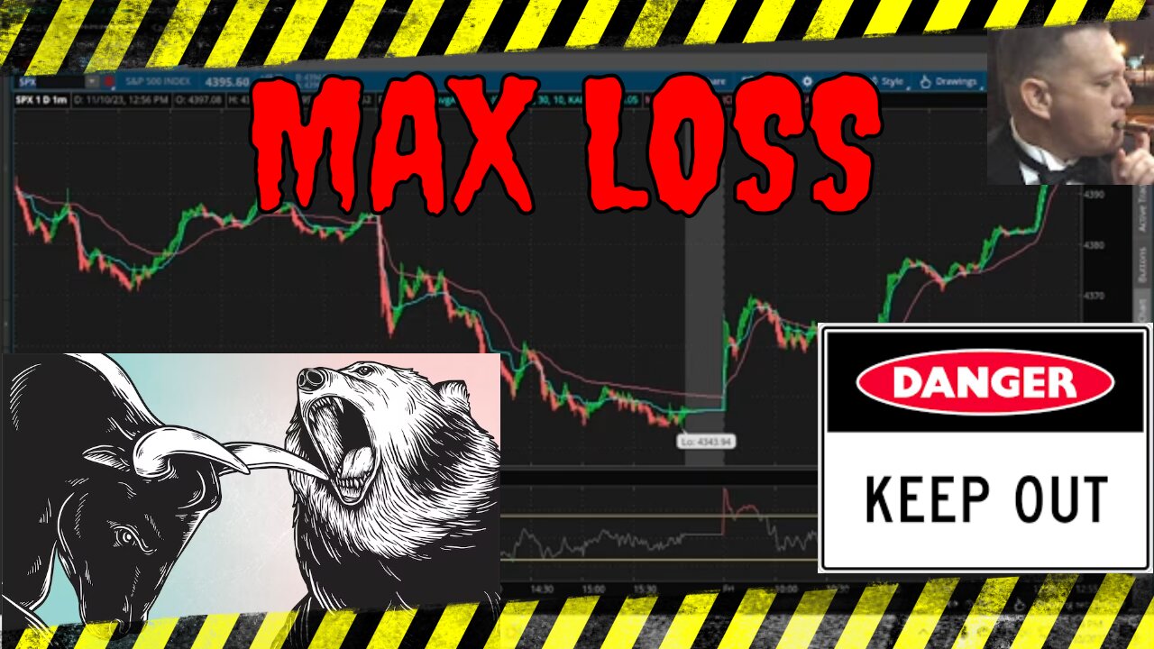 Free money mirage: max loss