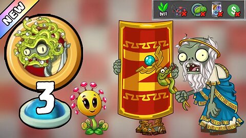 Plants vs Zombies 2 - The Zombosseum II 2023 Level 3 [Plants Lvl 1 & No Premium] + DOWNLOAD