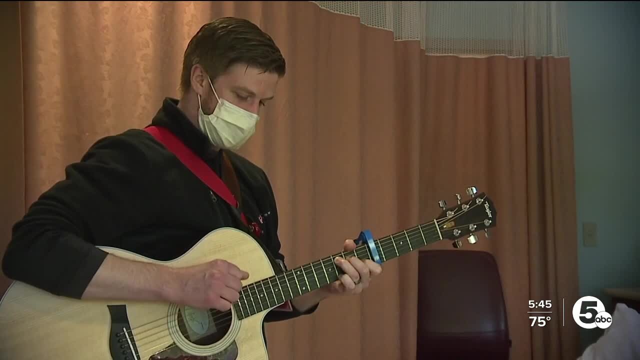 Patient, music therapist create entire album during treatments