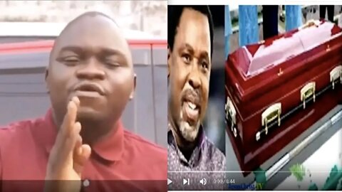 Il prophétise la mort de Georges en Juin 2021; 3 mois plus tard c’est son "père" TB Joshua qui meurt