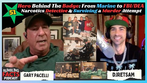 Hero Behind The Badge: From Marine to FBI/DEA Narcotics Detective & Surviving a Murder Attempt EP51