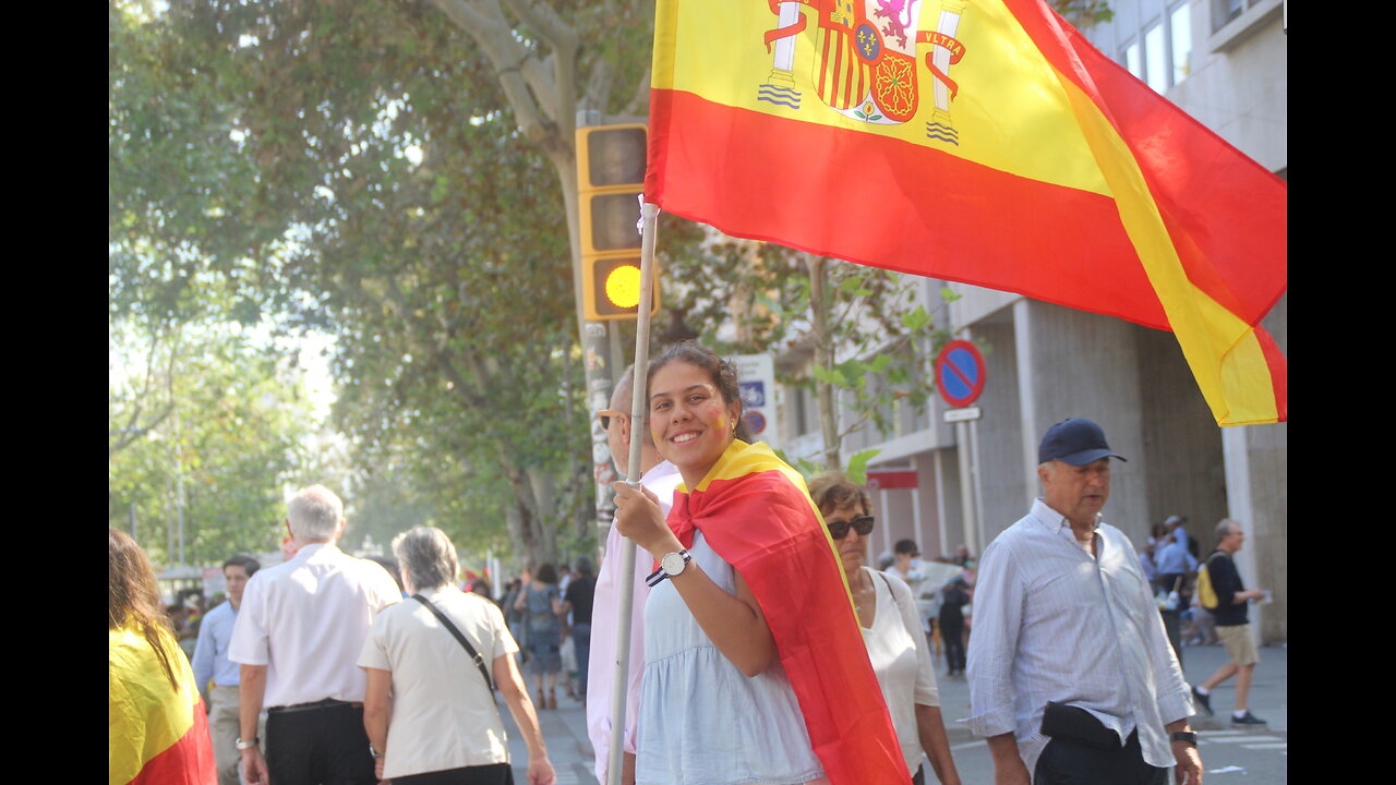 Manifestación 8-Oct en Barcelona con más de 300.000 personas: "Ni amnistía ni autodeterminación"
