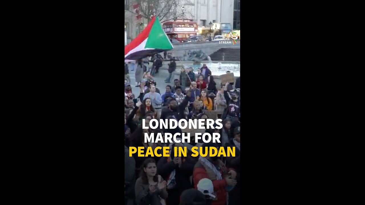 LONDONERS MARCH FOR PEACE IN SUDAN