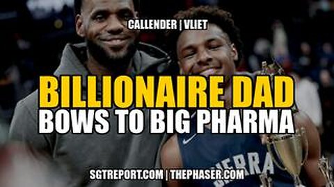 BILLIONAIRE DAD BOWS TO BIG PHARMA -- Todd Callender & Dr. Lee Vliet