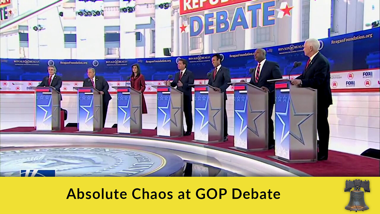 Absolute Chaos at GOP Debate