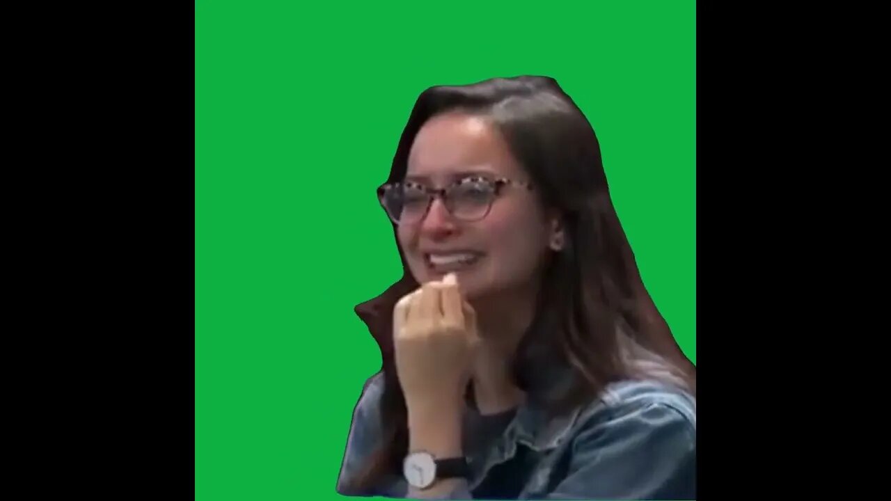 Green Screen – Masked Shocked Clinton Supporters Shed Tears 3