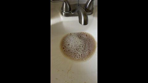 Galvanized pipe causing brown water