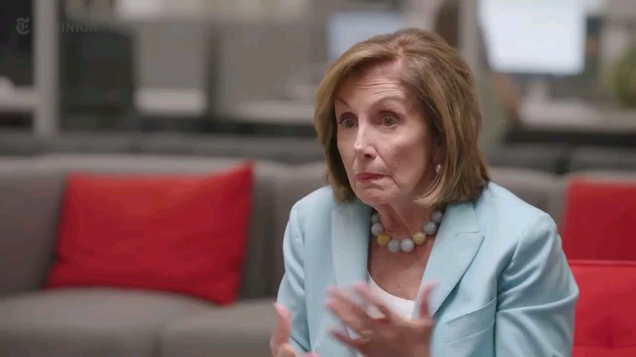 Nancy Pelosi says the letter announcing Biden dropping out "didn't sound like Biden."