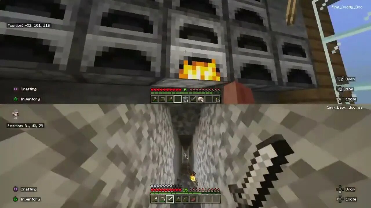 Three Idiots Play Minecraft: Day 2