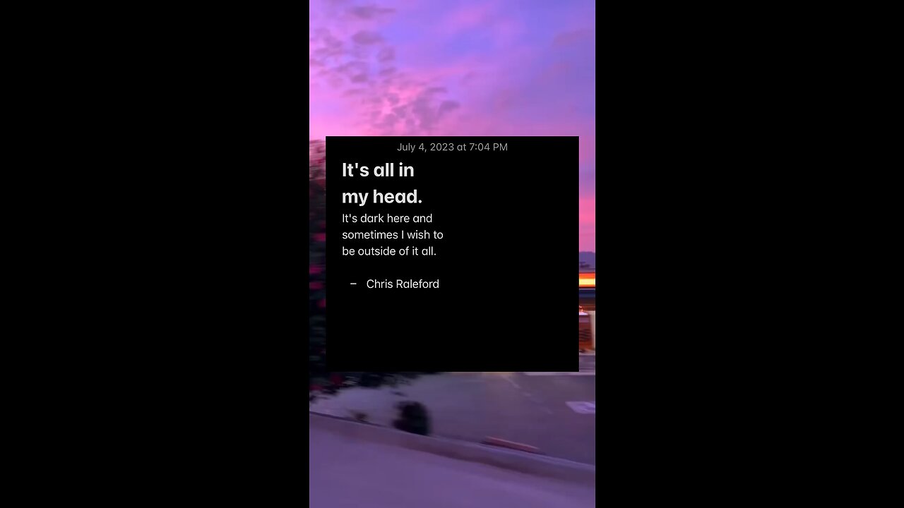 Outside of it all - July 04, 2023