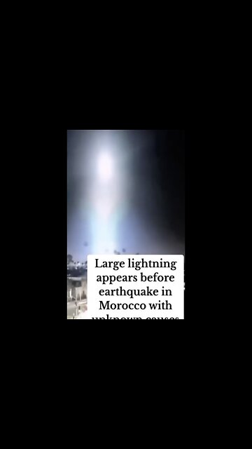 STRANGE HUGH LIGHTNING BEAM🏜️🏚️⚡️🛰️FALL FROM THE SKY ON MOROCCO🛕⚡️🛰️🐚💫