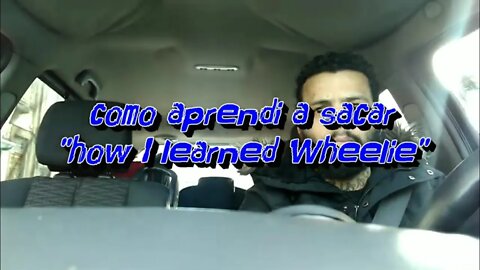 Como aprendi a sacar "how I learned Wheelie"