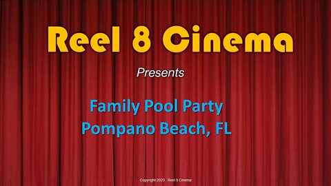 Family Pool Party in Pompano Beach, FL