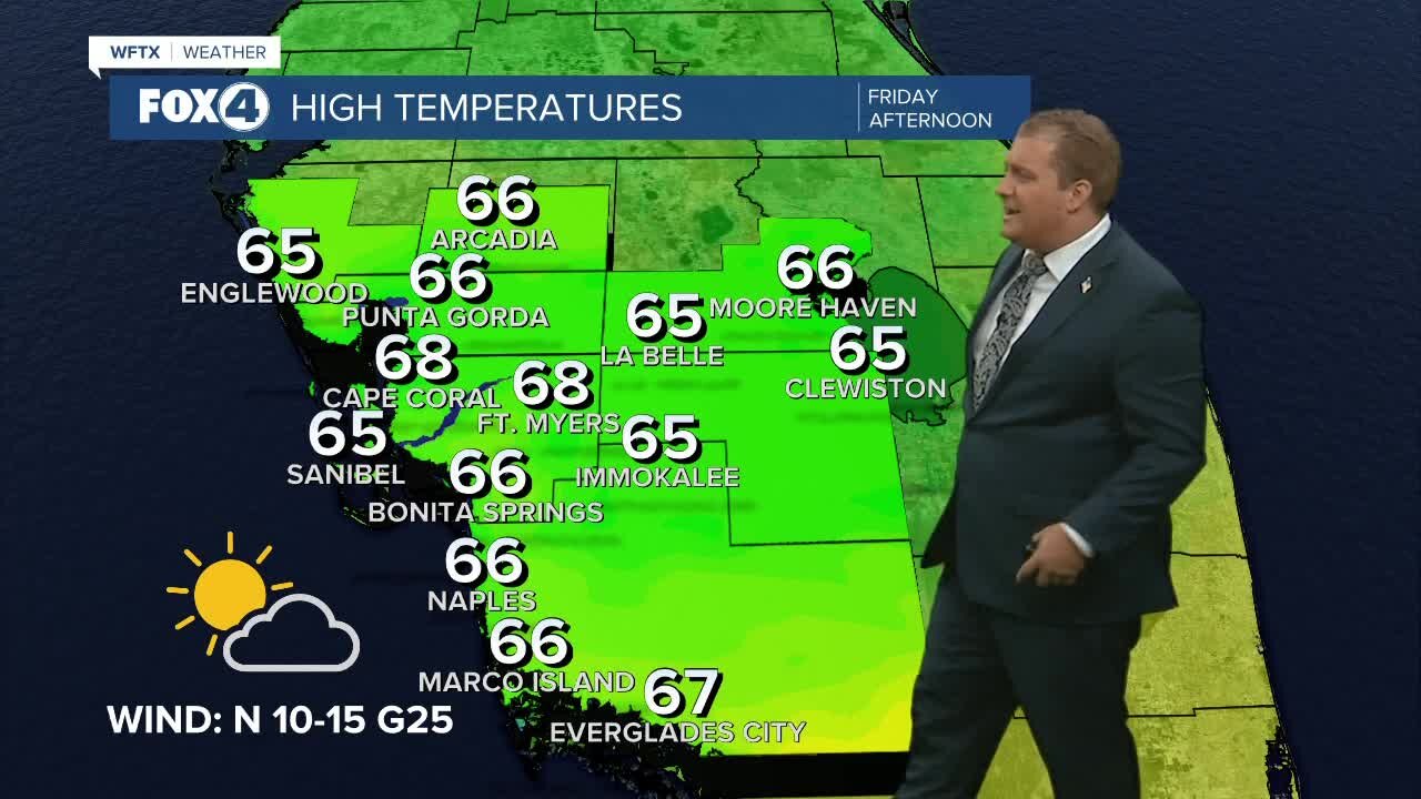 FORECAST: Cooler Friday Ahead of Weekend Warm Up