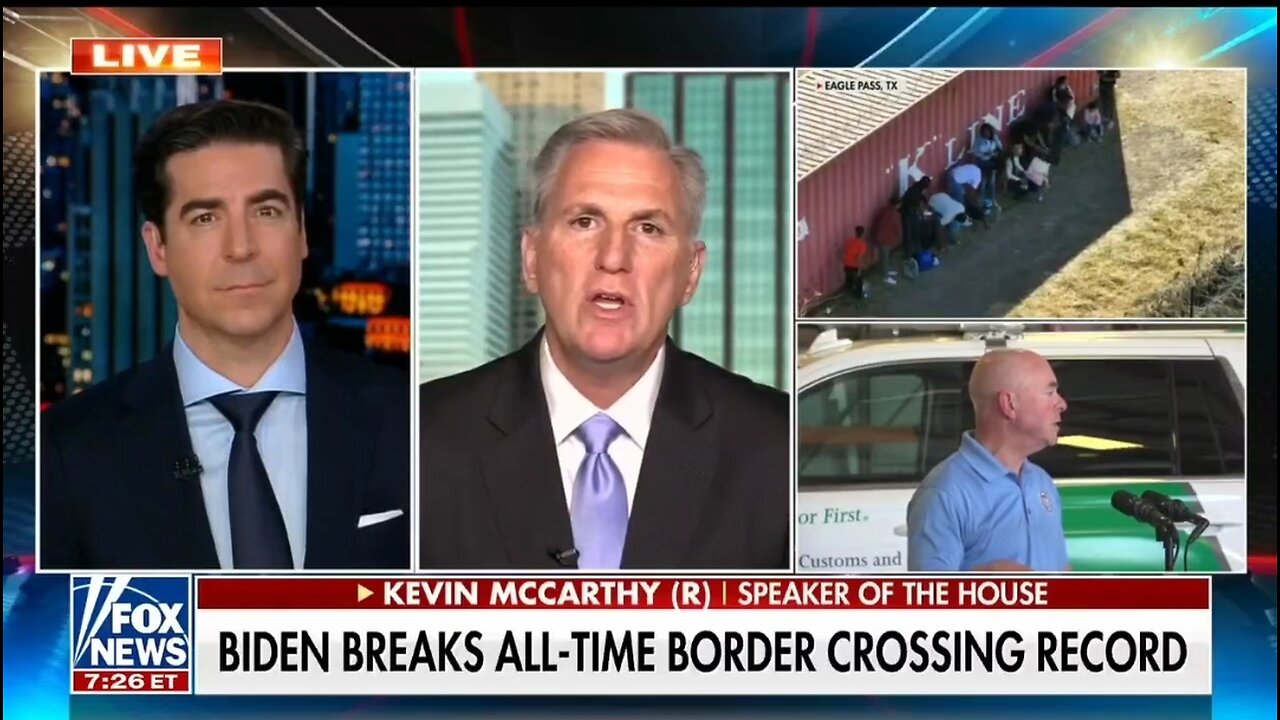 Kevin McCarthy: I'm Tired Of Biden's Open Border
