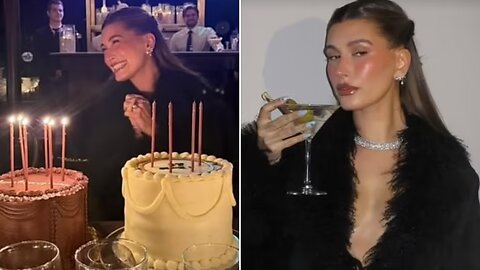 Hailey Bieber's Chic Martini-Themed 28th Birthday