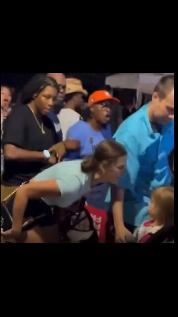 Oh the Joy--Kammie Fan screams at baby