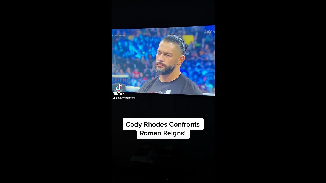 Cody Rhodes Confronts Roman Reigns!