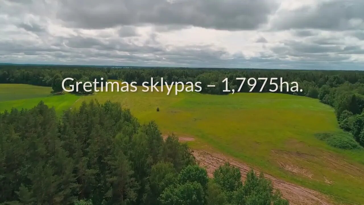 ★★★★★ NT žemės sklypas prie Molėtų