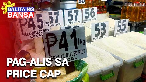 Pag-alis sa EO no. 39 na nagtatakda ng price cap sa regular at well-milled rice, iniutos ni PBBM