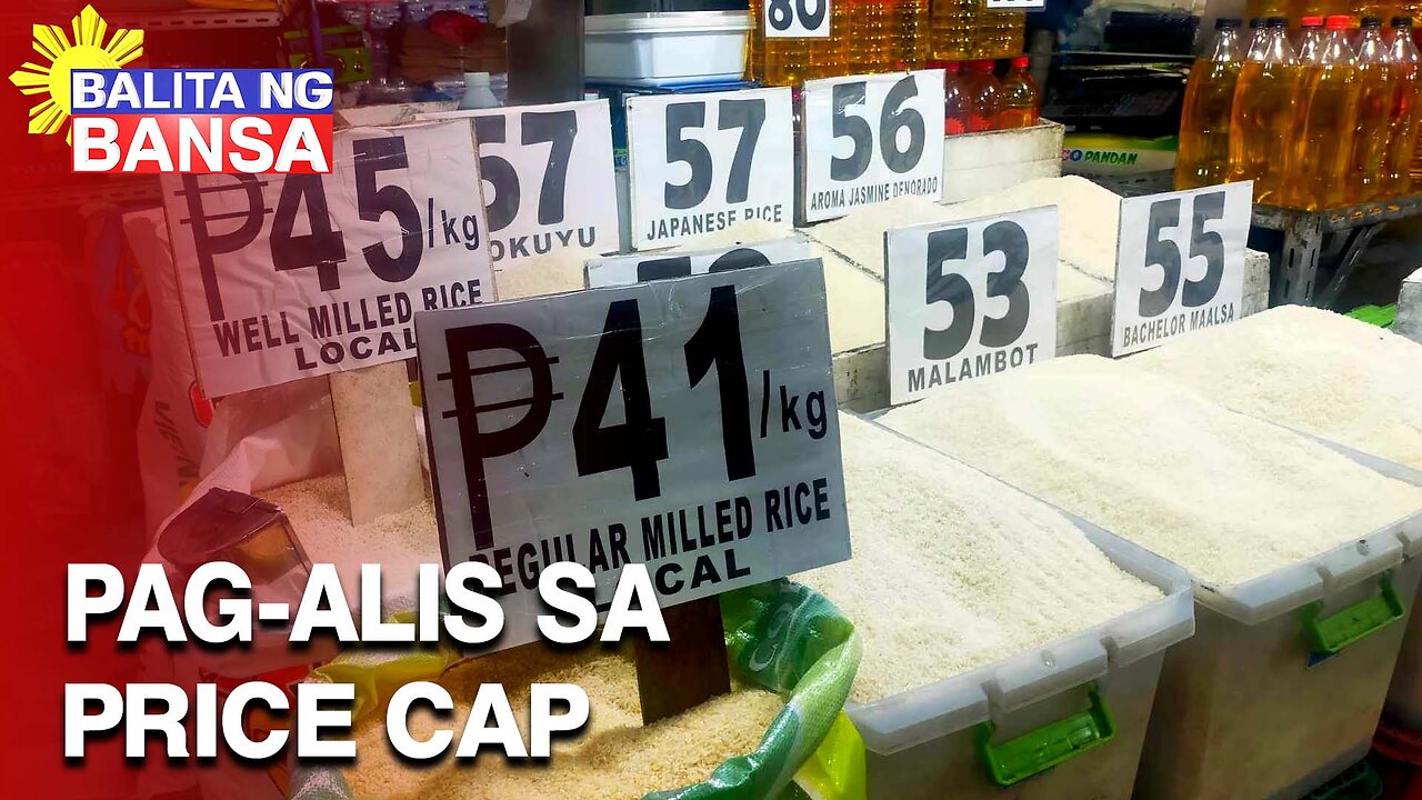 Pag-alis sa EO no. 39 na nagtatakda ng price cap sa regular at well-milled rice, iniutos ni PBBM