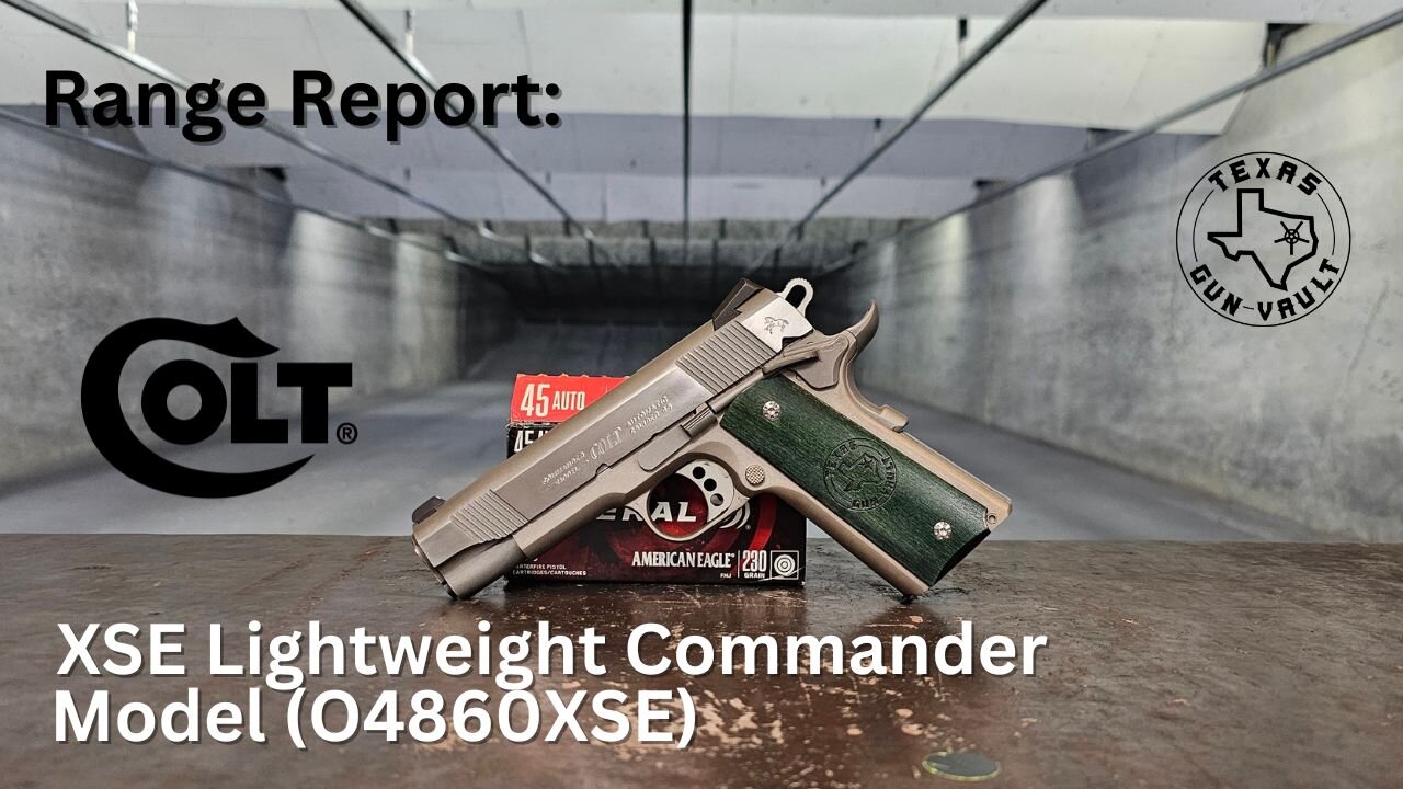 Range Report: Colt XSE Lightweight Commander 1911 - The pistols of my carry rotation: Episode 4