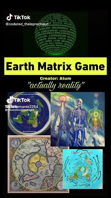 DOES IT FEEL LIKE LIFE IS JUST A GAME🤔 MAYBE IT IS, MAYBE WE ARE JUST IN A SIMULATION MATRIX