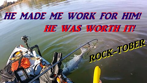 I HAD TO EARN THIS FISH!! ROCKTOBER!!