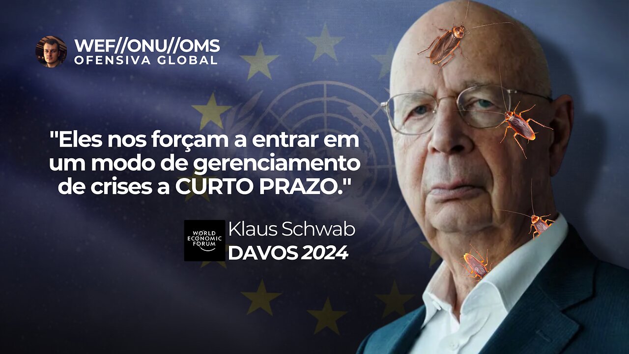 DAVOS 2024: Declaração de Klaus Schwab Revela Desespero nos Bastidores