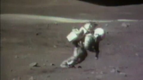 Unseen Footage- Astronauts Falling on the Moon ( Nasa Apollo Space Missions )