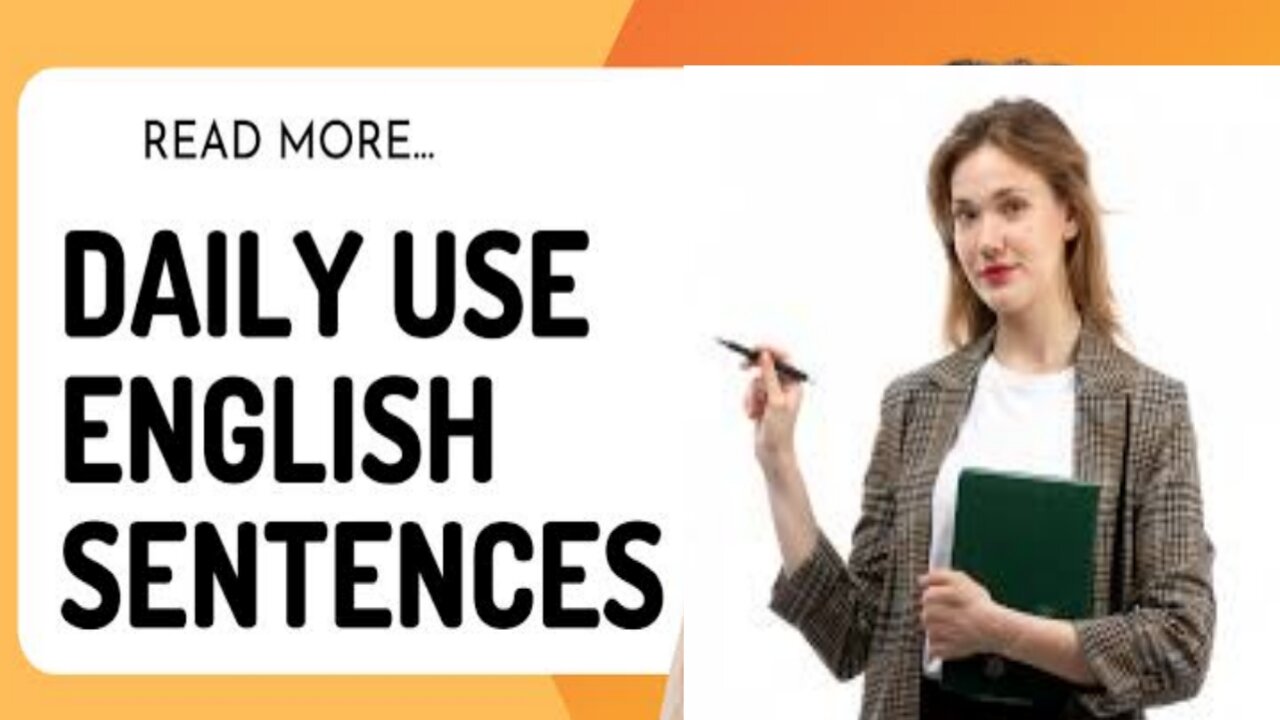 Daily use English sentence| daily english conversation