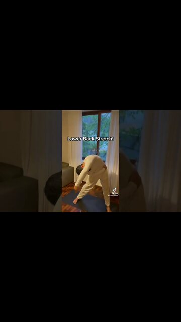Löwer Back Stretch