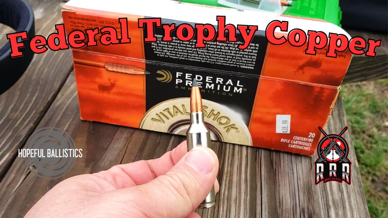 Trophy Copper ammo in the 270 WSM!