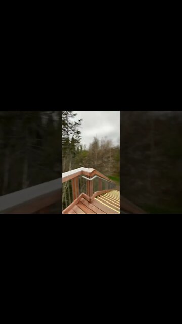 Tall lookout at Bubbling Springs trail