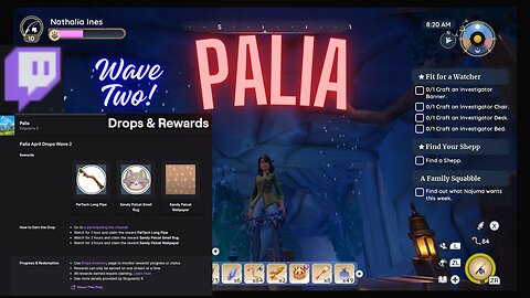 Palia Twitch Drops Wave 2