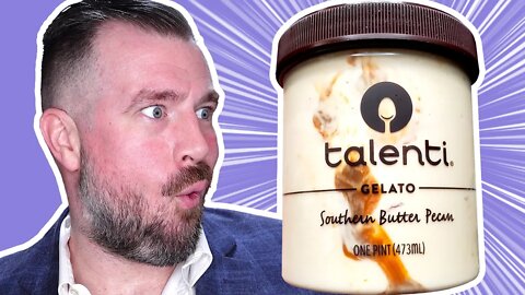 Talenti Southern Butter Pecan Gelato With Dulce De Leche Swirl | YouTube Anniversary Episode!