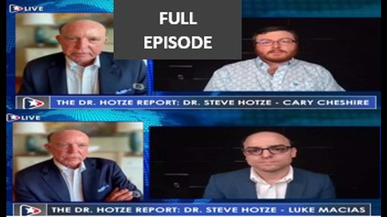 Dr. Hotze Interview w/ Cary Cheshire & Luke Macias - TX Legislative Session