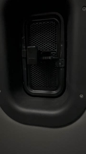 Side vents for the bunk area.