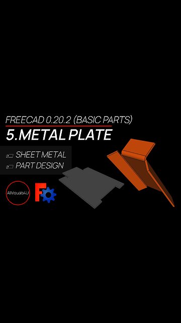 🚧 FreeCAD Sheet Metal For Beginners - Sheet Metal CAD - Free Sheet Metal Design Software
