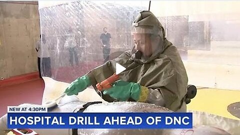 WARNING! EMERGENCY DRILLS ARE TAKING PLACE FOR A POSSIBLE FALSE FLAG CHEMICAL ATTACK AT THE DNC!