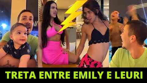 TRETA ENTRE EMILY E LEURIS MARCA A NOVA TEMPORADA DA CASA DA BARRA