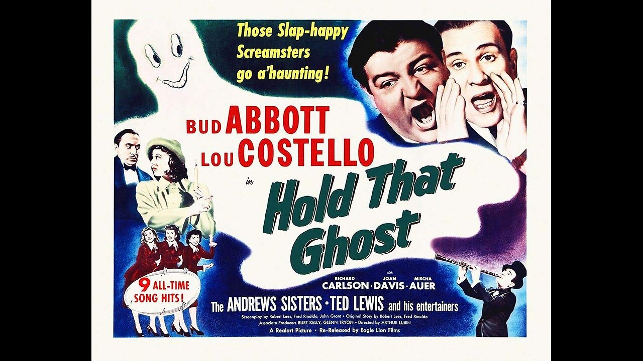 "Hold That Ghost" - 1941