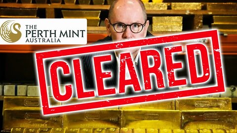 Perth Mint Cleared Of Misconduct In Conflict Gold Probe!