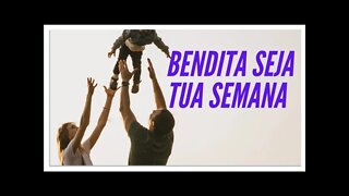 POR UMA SEMANA FELIZ.