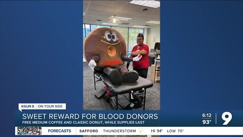 Dunkin' partners with American Red Cross to encourage summer blood donations